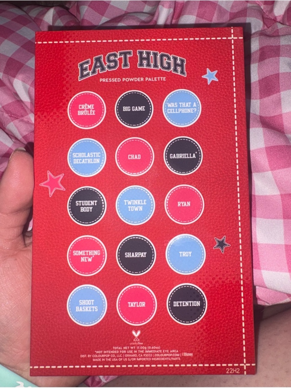 colourpop x high school musical palette - Picture 3 of 4